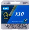 kmc x10 silver black box