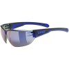 Brýle UVEX EQUETE black/blue matt/mirror blue