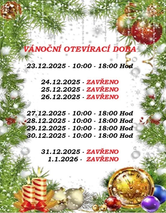 Vánoční otevírací doba