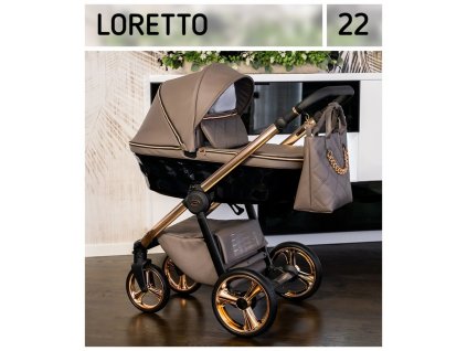 Kočárek 2v1 Adbor Loretto