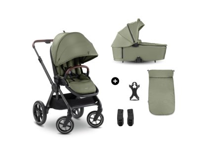 hauck kombinovany kocarek comfort n care 2v1 olive