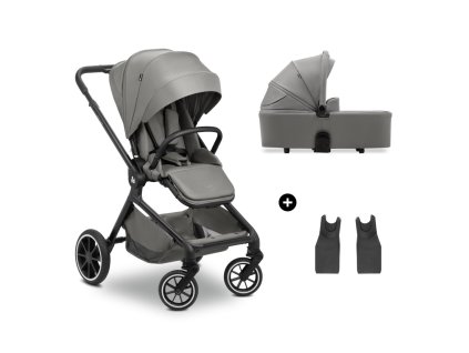 hauck kombinovany kocarek move n care set 2v1 dark grey