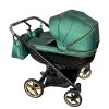 Kombinovaný kočárek pro dvojčata 2v1 Adbor Duo Lux 3D 2023