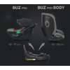 3v1 Autosedačka Easy Go Buz Pro, Body s otočnou isofix základnou