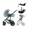 Kombinovaný kočárek 4v1 Britax Römer Smile 5Z + hluboká korba + autosedačka Baby-Safe PRO + Vario Base 5Z Style