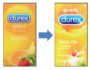 durex select flavours to taste me