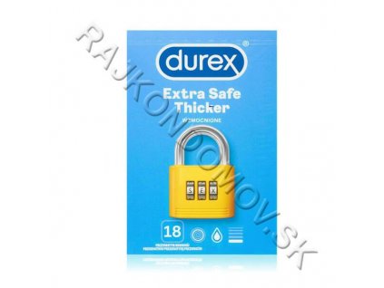 Durex Extra Safe 18ks  1582 Durex 24 1429