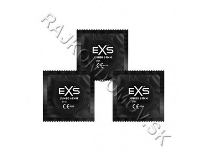 EXS Jumbo 69mm kondómy XXL 3ks 5027701006709 1854  24 1699
