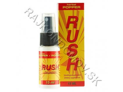 Rush Herbal Popper sprej na penis s Ginkgo Biloba 15ml 8718546540486 2043  24 1888