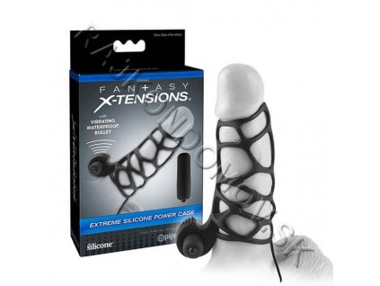 Fantasy X-Tensions Extreme Silicone Power Cage klietka na penis 603912346084 2075  24 1920