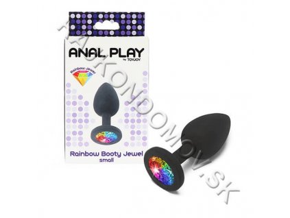ANAL PLAY Rainbow Booty Jewel análny šperk Small 8713221822734 2139  24 1984