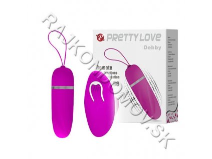 Pretty Love Debby mini vibrátor na diaľkové ovládanie 6959532316759 2186  24 2031