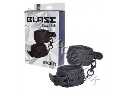 Blaze Luxury Fetish Handcuffs putá na ruky BLACK 8719632670520 2206  24 2051