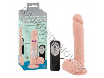 You2Toys Medical Silicone Vibrating And Thrusting Vibrator 4024144632169 2562  28 2407