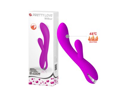 pretty love wilbur dvojity vibrator s hrejivou funkciou 1