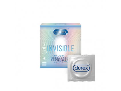 lelo durex invisible xl kondomy krabicka 3ks