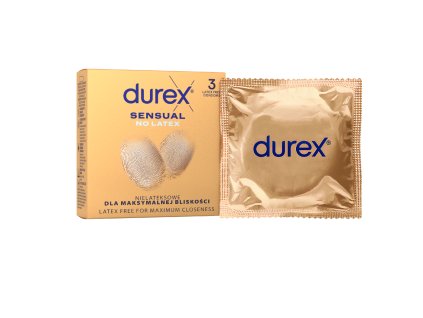 5900627118209 Durex Gucci Sensual No Latex 3pcs