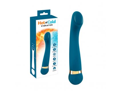hot n cold vibrator turquoise vibrator so zahrievanim a chladenim 1