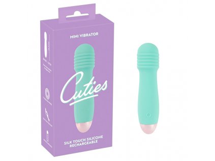 You2Toys Cuties Mini Vibrator masazna hlavica Green 8