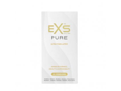 exs pure ultra thin latex kondomy 12ks