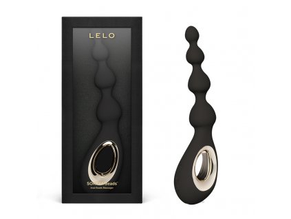 lelo soraya beads black vibrating anal beads vibracne analne gulicky 4