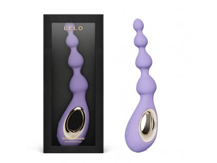 lelo soraya beads violet dusk vibrating anal beads vibracne analne gulicky 5