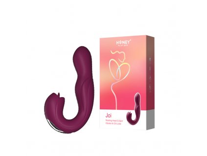 honey play box joi maroon dvojity vibrator 2