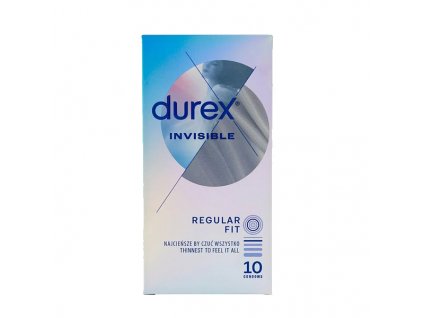 durex invisible superthin 10ks krabicka new rk