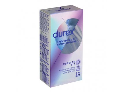 durex invisible extra lubricated ultra tenke kondomy nove krabicky 10ks novy obal 2