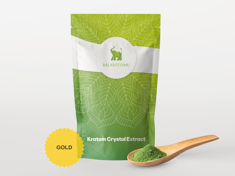Kratom krystal gold extrakt 10% Gramáž: 100g