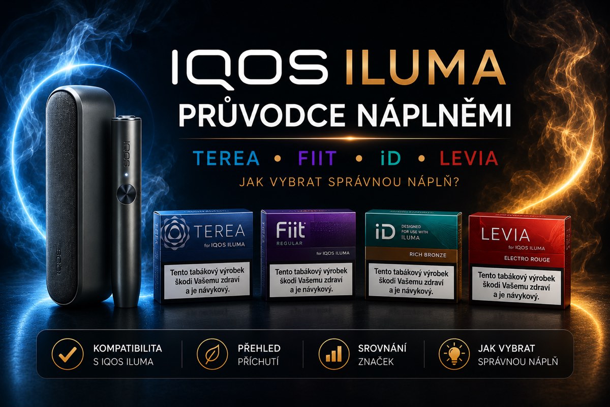 IQOS ILUMA: Průvodce náplněmi a příchutěmi 2026