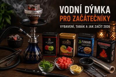 Vodní dýmka pro začátečníky: vybavení, tabák a jak začít 2026