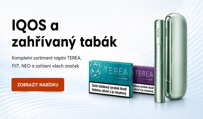 IQOS a zahřívaný tabák - náplně TEREA, FIIT, NEO | Ráj kuřáků