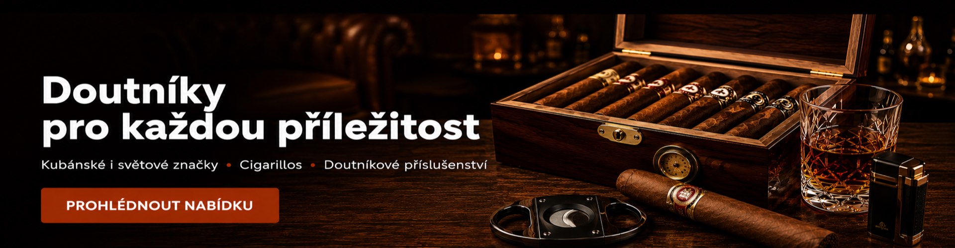 Doutníky pro každou příležitost — kubánské i světové značky | Ráj kuřáků