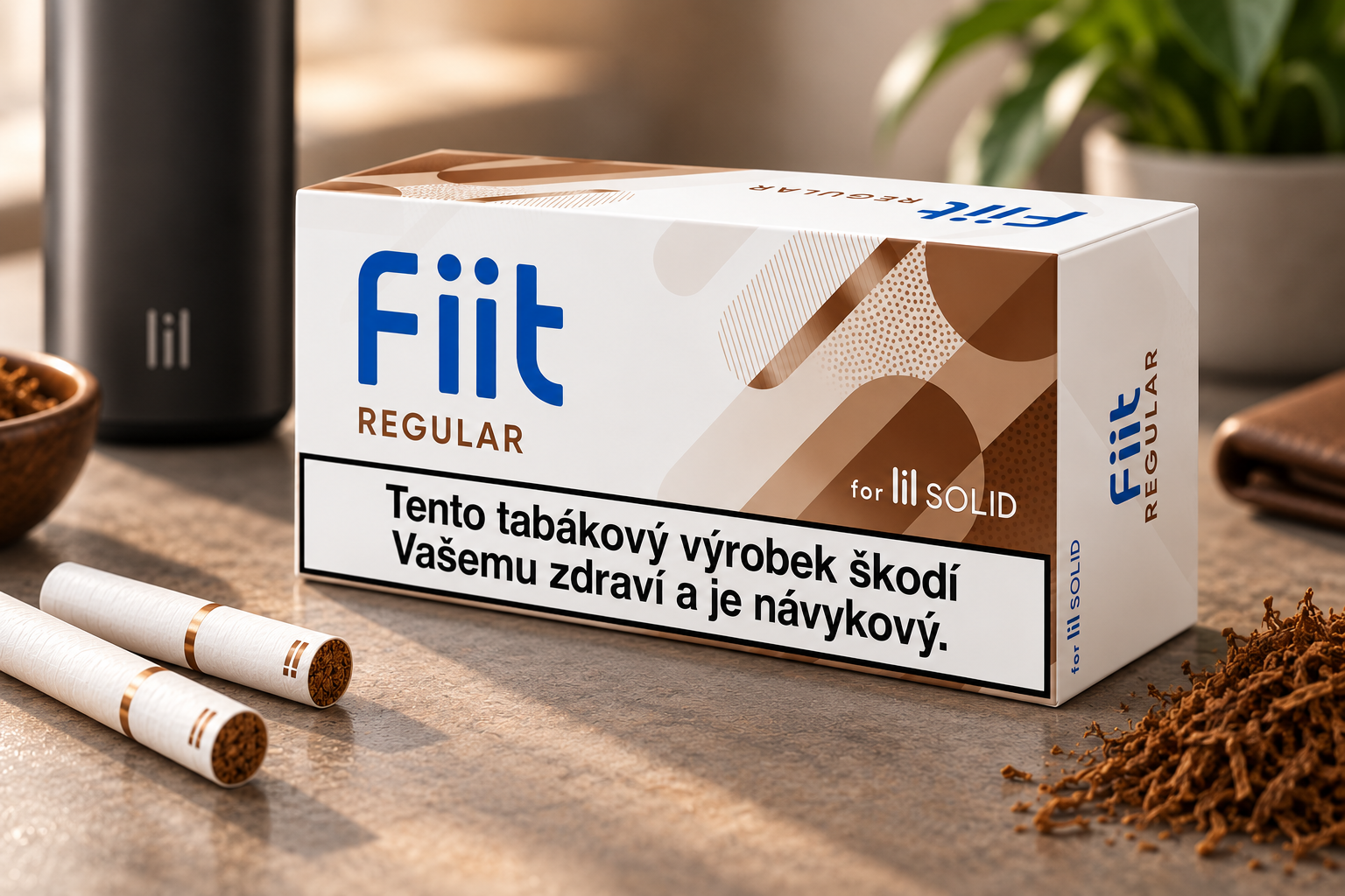 FIIT náplně Regular a Marine Mint pro lil SOLID