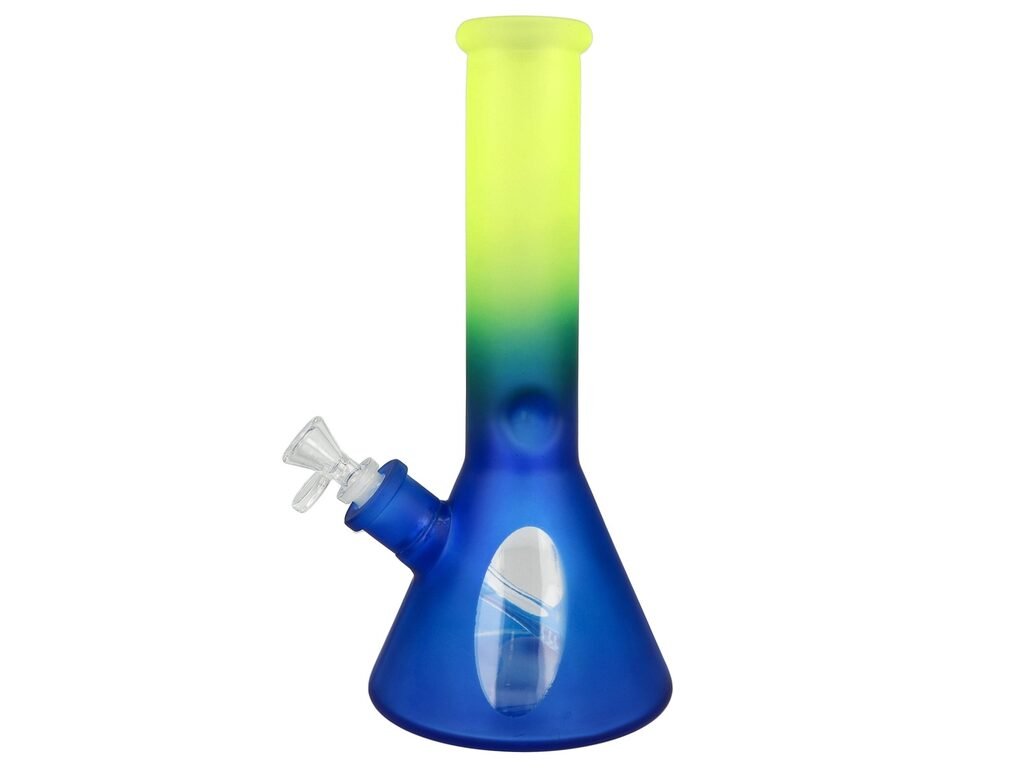 Skleněný bong Super Heroes Ice colored, Blue, 32cm