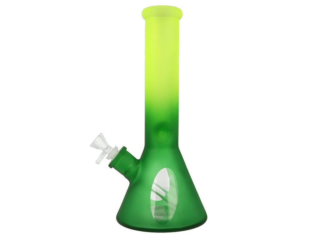 Skleněný bong Super Heroes Ice colored, Green, 32cm
