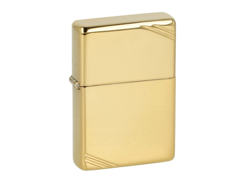 Zapalovač Zippo Brass Vintage, leštěný