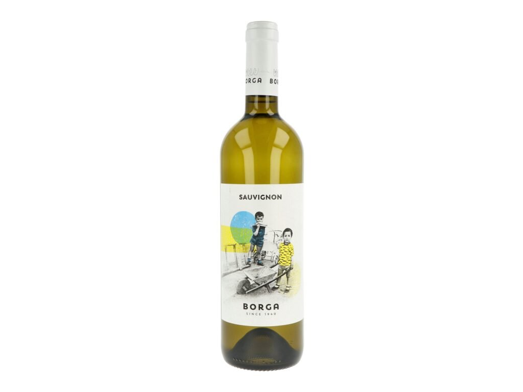 Víno Borga Sauvignon IGT 0,75l 2018 12,5%, bílé
