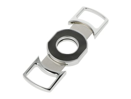 Doutníkový ořezávač Power černý karbon, 21mm