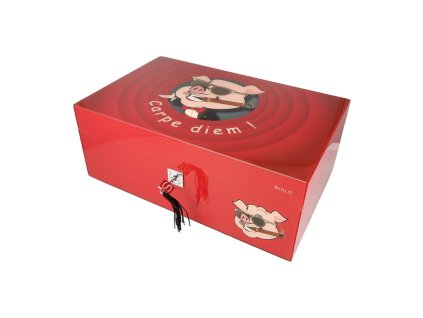Humidor na doutníky Siglo Carpe Diem 37x23x14cm