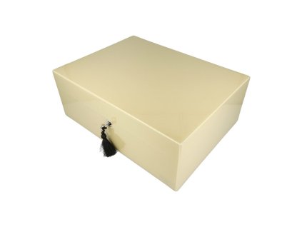 Humidor na doutníky Caseti Paris Grey, 37x28x14cm