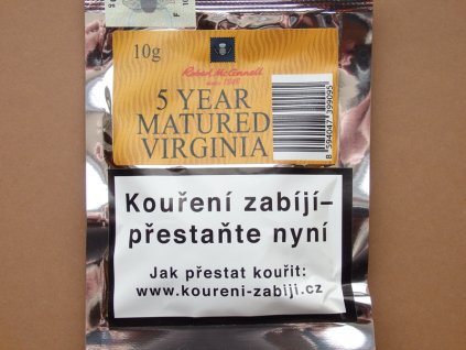 Dýmkový tabák Robert McConnell 5 Year Matured Virginia, 10g