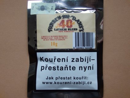 Dýmkový tabák Torben Dansk 40 Jubille Latakia Blend, 10g (- -)