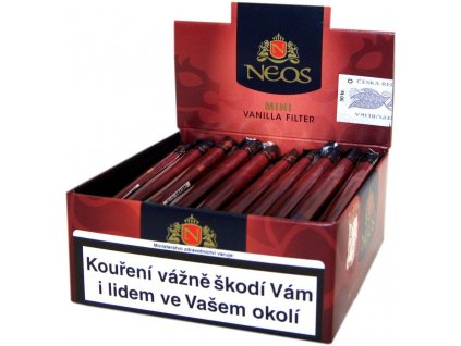Doutníčky Neos Red Filter (- -)