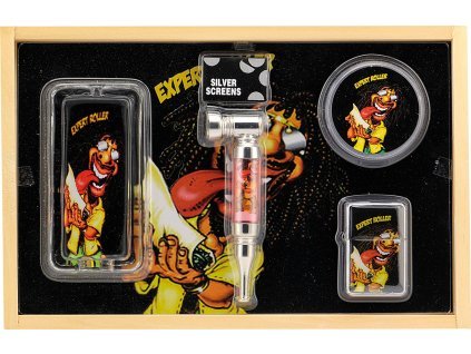 Sada - popelník, drtička,šlukovka