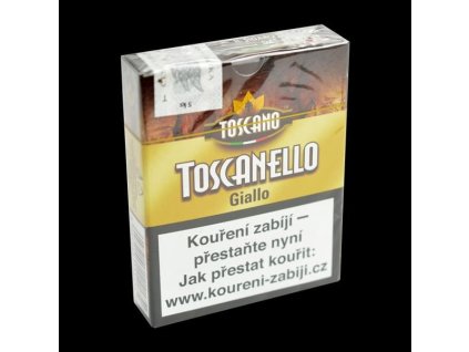 Doutníky Toscano Toscanello Giallo (Vanilla) (5 ks) (- -)