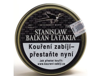 Dýmkový tabák Stanislaw Balkan Latakia, 100g