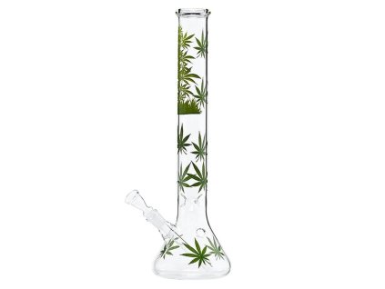 Skleněný bong Leaf Jhari Beaker Ice, 45cm