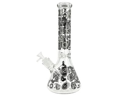 Skleněný bong Super Heroes Beaker Eco Green, 35cm